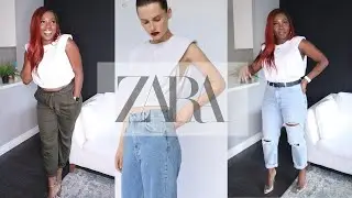 HOW TO STYLE SHOULDER PAD T-SHIRT | 3 WAYS TO STYLE ZARA SHOULDER PADDED MUSCLE TANK TEE | WHITE TEE