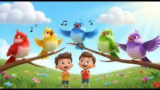 Little Larks Singing Melodies | Best Spanish Bird Song for Kids