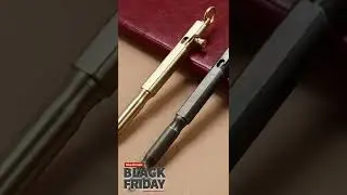 Vintage Brass Machine Gun Pen Pure Copper Metal Signature Tactical Pen High-end Business Gift Pen