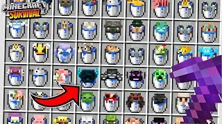 I Trapped All The Mobs In Buckets In Minecraft Survival😱!
