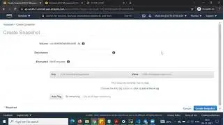 Aws EBS Snapshot Lab