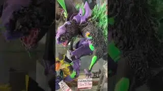 EVA01 &GODZILLA unison form statue  figure EVANGELION