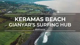 Keramas Beach - Popular Surfing Spot in Gianyar, Bali