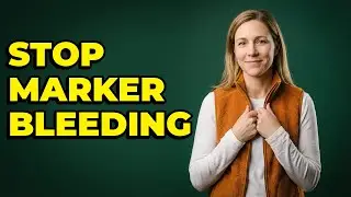 How Do You Prevent Permanent Marker Bleeding On Camp Clothes?