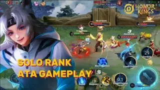 SOLO RANK!! THIS HERO IS BROKEN! AUTO PENTA KILL IN HONOR OF KINGS!!