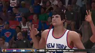 NBA2K FullGame-All-time Clippers vs. All-time Knicks: Week 12, Game 1, All-time Team pool 2