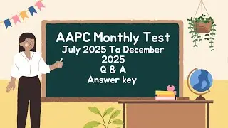 AAPC Magazine CEU Test July&ndash;Dec 2025 | Q & A Answer key| Free Ceus