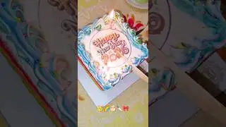 #Happy new year 2026 🎊#Rainbow cake#celebration