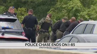 2 men facing charges after I-85 chase, investigators find 895 grams of meth