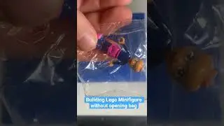 Lego Friends Minifigure. Building without opening bag. #lego #minifigures #friends #shorts