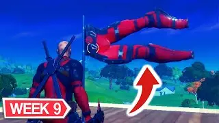 Salute Deadpool's Pants LOCATION! Deadpool Week 9 Challenges Fortnite!