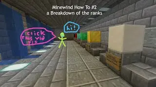 How to Minewind Episode 2 - The ranks of the minewind server