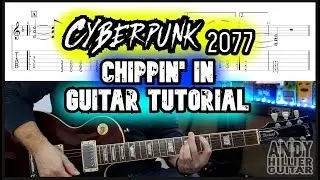 Урок по игре на гитаре в Cyberpunk 2077 Chippin' In