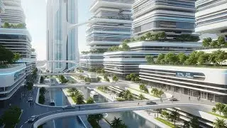 Future City 2045: Smart Megacity of the Near Future | Sci-Fi AI Short Film (4K)