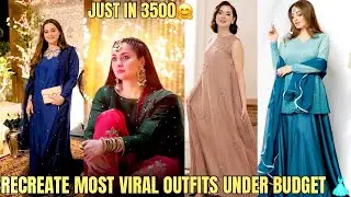 Recreate 4 outfits from Scratch👗||under 3500🤗 ||self made wedding dresses by  @ScissorGirl500  