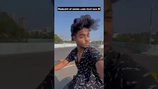Problem of having silky hair 😬 #shorts