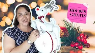 📌👉Tutorial reno en bola elegante paso a paso con luces incrustadas y moldes gratis