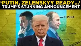 TRUMP UKRAINE PEACE LIVE | President Trump Announces End to Ukraine War Aboard Air Force One