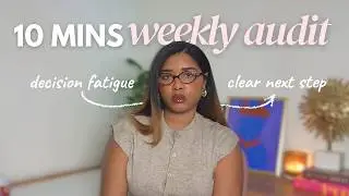 how i track my goal progress |weekly audit + reflection prompts