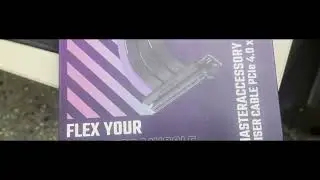 cooler master Pcie 4.0 riser cable Unboxing