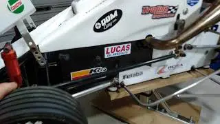 Quarterscale RC Sprintcar Rotating Stand
