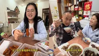 华华一家回娘家啦！娘家人必须安排祁阳特色菜曲米鱼，连香港人都喜欢吃的曲米鱼