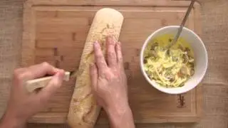 Sausage-Egg Breakfast Boat