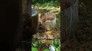 Groove Alcohol stove #alcoholstove #survival