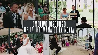 Discurso Emotivo de la Hermana de la Novia | Boda A&S