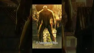 Top 10 Most Powerful Titan in AoT #anime #aot #titans