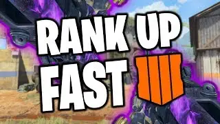 How to RANK UP FAST! on Black Ops 4 ( Fastest way to LEVEL UP bo4 MULTIPLAYER tutorial )