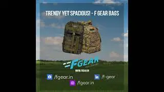 Trendy Yet Spacious! - F Gear Bags
