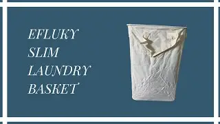 efluky Narrow Laundry Basket Review | Fits Anywhere