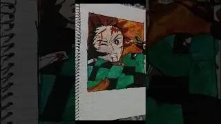 let's draw Tanjiro #anime #drawing #demon slayer
