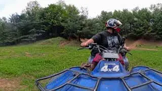 Fun at the Thunderdome ( Honda Fourtraxx 300 )