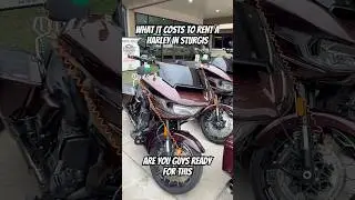 What it Costs to Rent a Harley in Sturgis