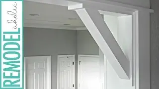 How to Build Simple DIY Doorway Corbels