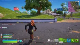 Fortnite win with Marissa and random