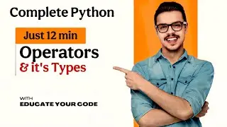 (Part-7) Python Operators Explained Types of Operators in Python Made Easy #python #operators #viral