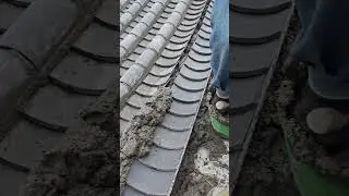 ​Traditional Roofing Mastery: Installing Curved Ceramic/Clay Roof Tiles