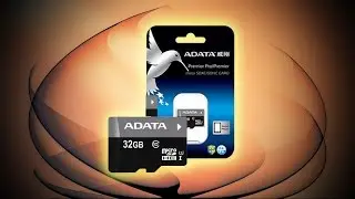Неплохая микро sd карта ADATA 32 ГБ класс 10 с Aliexpress