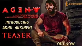 AGENT - AKHIL AKKINENI INTRO FIRST LOOK TEASER|AGENT OFFICIAL TEASER|AKHIL AKKINENI|SURRENDER REDDY