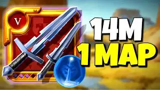 14M in JUST ONE MAP | (50 MIN SOLO GANKING)