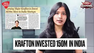 Krafton to Invest $150 Million in India's Gaming Future || KRAFTON INDIA ESPORTS