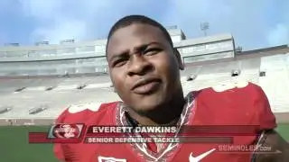 FSU Football Strikes a Pose for a Photo Shoot