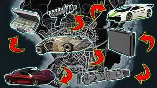 GTA 5 - All New Secret Rare Car, Weapon & Money Locations!