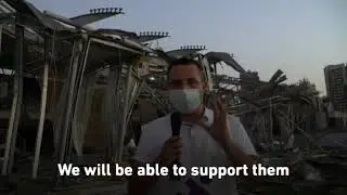 Update from the ground in Beirut in the blast zone