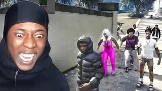 LIL RODNEY SON BECOMES THE BIGGEST CRASHOUT IN D10.. (GTA ROLE PLAY)