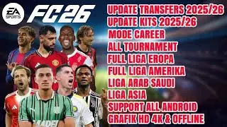 FIFA 14 MOD FC 26 ANDROID OFFLINE| UPDATE KITS & TRANSFERS 2025/26| FIX CAREER & TOURNAMENT