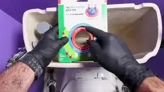 Ремонт текущего унитаза с помощью клапана Super Flapper от Fluidmaster &mdash; ЕДИНСТВЕННОГО клапана, подходящего для унитазов диаметром 2 и 3 дюйма #сделай сам